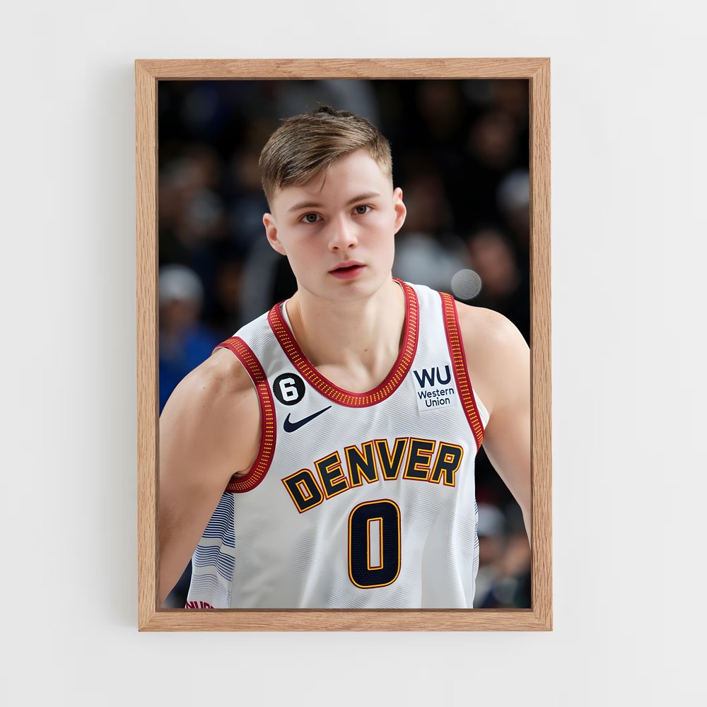 Poster Christian de braun – affiche Basketball (vue 4)